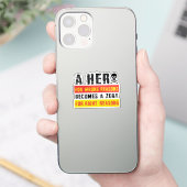 Wees een goed mens sticker (Telefoon)