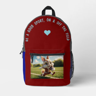 Wees een goede sport… bedrukte rugzak