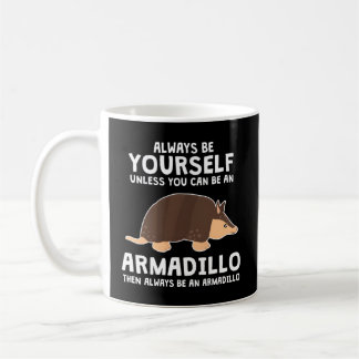 Wees een gordeldier armadillo koffiemok
