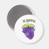 Wees een grafische klusjesbundel van de druiventee magneet (Voorkant / Achterkant)