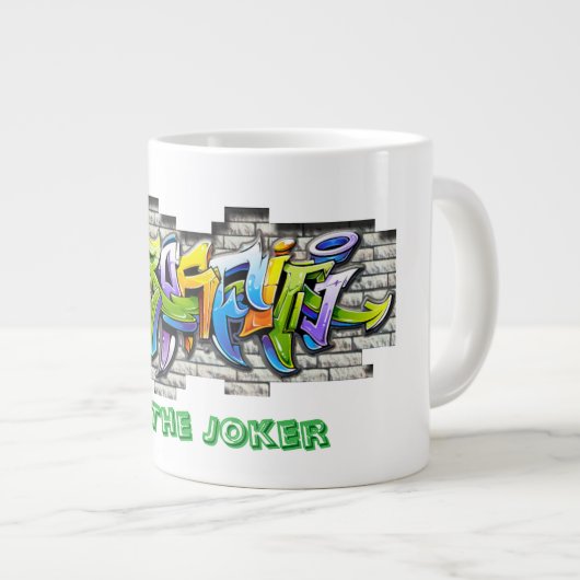 WEES EEN GRAPJE GROTE KOFFIEKOP (Voorkant rechts)