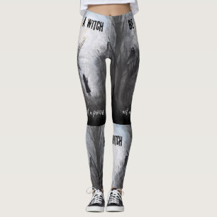 Wees een heks niet een prinses meisjes macht zijn leggings