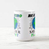 Wees een held Red ons Planet Earth Vrouw Koffiemok (Center)