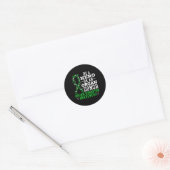 Wees een held wees een orgaandonatie-bewustzijn ronde sticker (Envelop)