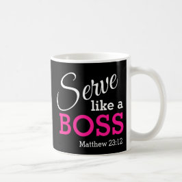 Wees een Humble SERVE ZOALS EEN BOSS Christelijk A Koffiemok