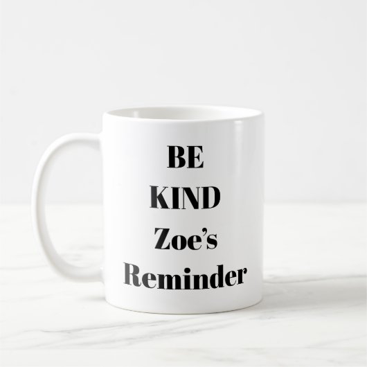 Wees een Inspirerend Mok (Links)