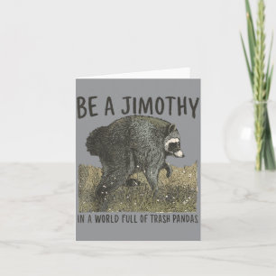 Wees een Jimothy-wasbeer in een wereld vol afval Kaart