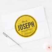 Wees een Joseph Custom 3 inch Sticker (Envelop)