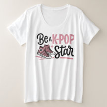 Wees een K-POP-ster grafische T-shirt