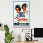 Wees een kadetverpleegster ~ verpleegster poster (Thuiskantoor)