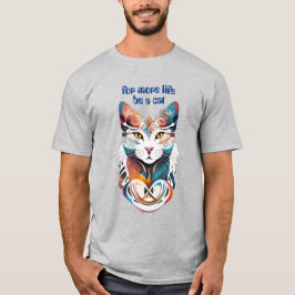 Wees een kat t-shirt