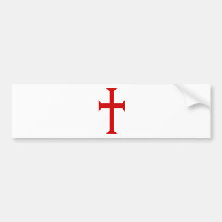 Wees een Knight Templar! Bumpersticker