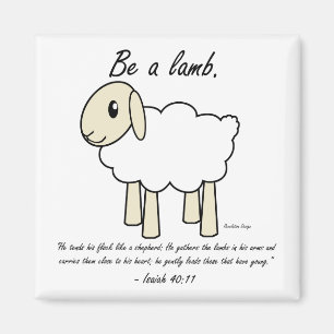 "Wees een lamp" Magnet