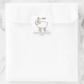 "Wees een lamp" stickers (Tas)