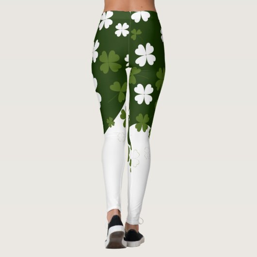 Wees een Leprechaun voor een dag Leggings (Achterkant)