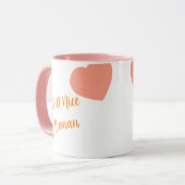 Wees een leuke Mok voor koffie (Voorkant links)
