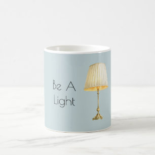 Wees een licht koffiemok