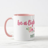 Wees een licht voor iedereen om neerslag // Bijbel Mok (Links)