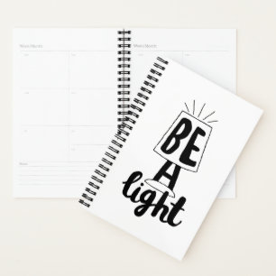 Wees een lichte grafische prijsopgave van het type planner