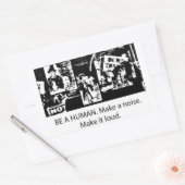 Wees een menselijke sticker (Envelop)