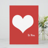 Wees een mijne reuzenkaart voor Valentijnsdag Kaart (Staand voorkant)