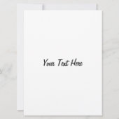 Wees een mijne reuzenkaart voor Valentijnsdag Kaart (Achterkant)