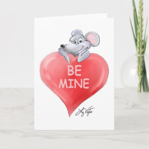 Wees een mijne Valentijnsdag Feestdagen Kaart