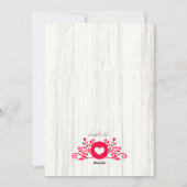 Wees een mijne Valentijnsdag Feestdagenkaart (Achterkant)