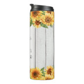 Wees een moedige en onbevreesde God Thermosbeker (Geroteerd rechts)