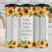 Wees een moedige en onbevreesde God Thermosbeker