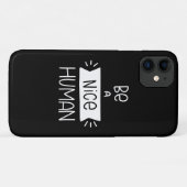 Wees een mooi mens Case-Mate iPhone case (Achterkant (horizontaal))