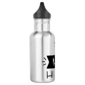 Wees een mooi mens waterfles  (Links)