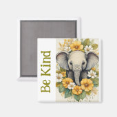 Wees een olifantenmagneet magneet (Voorkant / Achterkant)