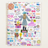 Wees een onbevreesde affirmatie planner (Voorkant)