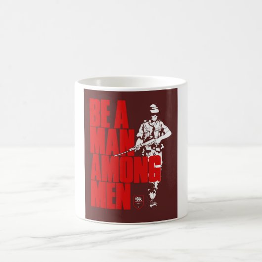 Wees een onder Rhodesian Army Coffee Mok (Center)