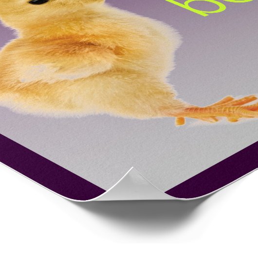 Wees een origineel JULLIE-Poster Poster (Hoek)