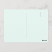 Wees een Pelicaan, geen Pelicaan. Briefkaart (Achterkant)