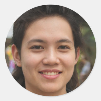 Wees een pionier ronde sticker