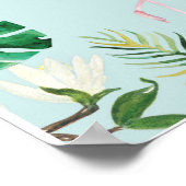 Wees een Poster van Flamingo (Hoek)