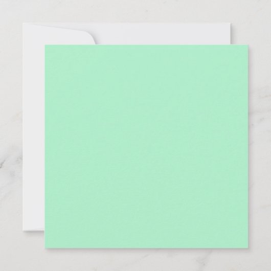 Wees een prettige, groene kerstkaart met Retro-ker (Achterkant)