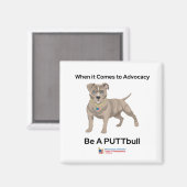 Wees een PUTTbull magneet (Voorkant / Achterkant)