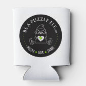 Wees een Puzzel Elf - Blikkoeler Blikjeskoeler (Achterkant)
