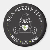 Wees een Puzzel Elf - Magneten (Voorkant)