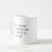 Wees een raadsman... koffiemok (Voorkant links)