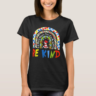 wees een regenboog glimlach t-shirt