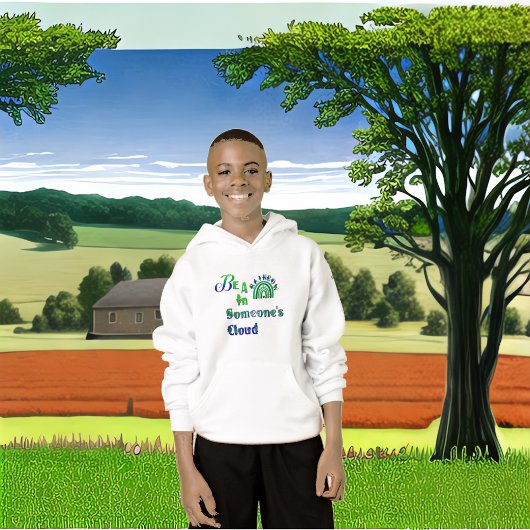 Wees een regenboog in Iemand Cloud Valentijn Class