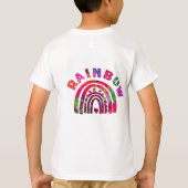 Wees een regenboog in Iemand Cloud Valentijn Class T-shirt (Achterkant)