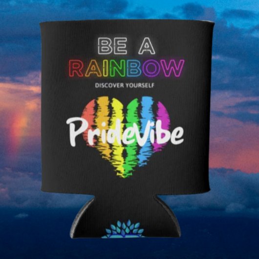 Wees een regenboog Ontdek jezelf door PrideVibe Blikjeskoeler