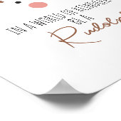 Wees een Rudolph zonder lijst Poster (Hoek)