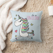 Wees een Sierkussen van Unicorn (Deken)
